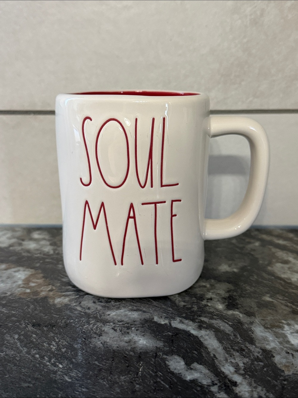 Rae Dunn “Soul Mate" Ceramic Mug